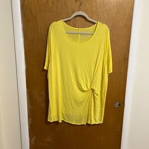 Dillards Investments Essentials Yellow Top
